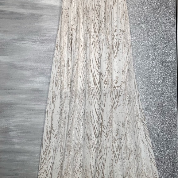 BCBGMaxAzria White Strapless Sundress Cocktail - Picture 3 of 9